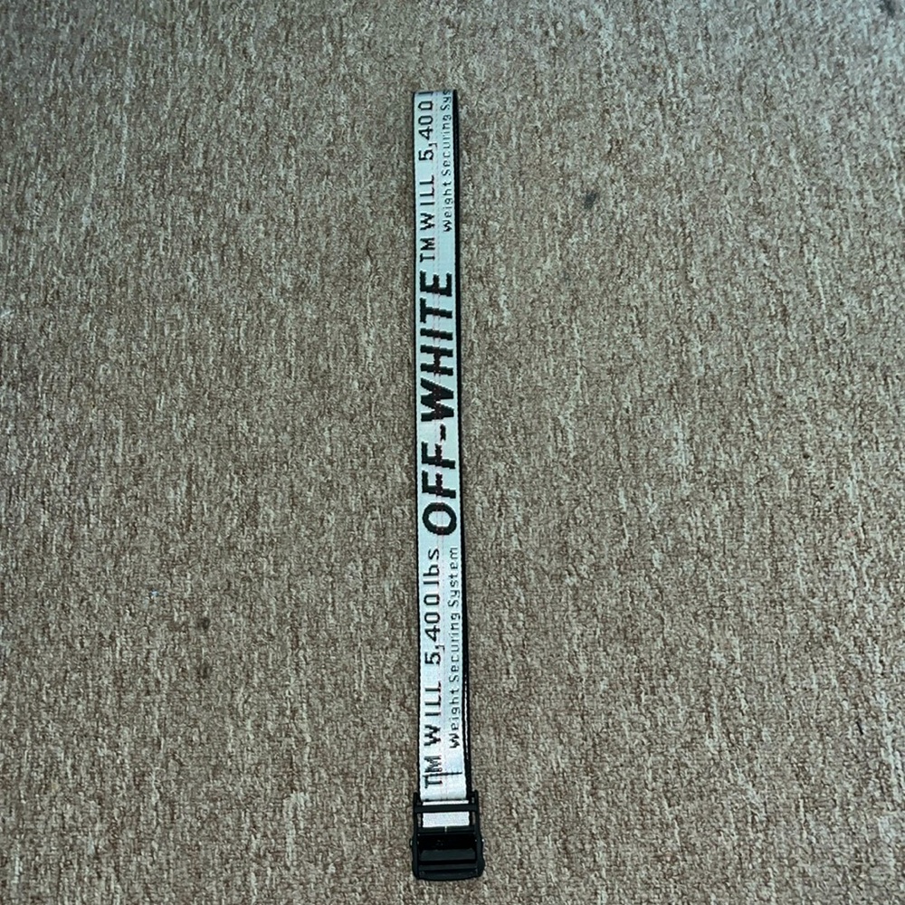 Used off white belt